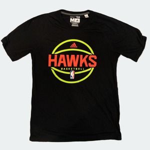 Atlanta Hawks Basketball NBA x Adidas Climalite Ultimate Tee Men’s‎ Size Medium
